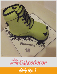 Lime green Boot! 