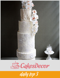 White Wedding Sparkle - Cake Central Magazine vol. 5 Issue 3 