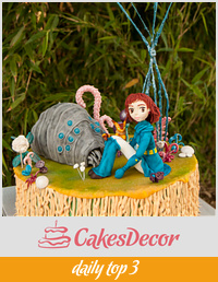 Nausicäa Studio Ghibli Cake Collaboration