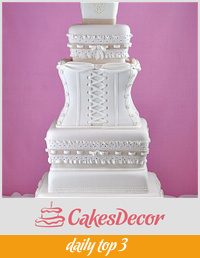 Wedding Corset Cake