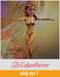 Samba Dancer - Sweet World Carnival Cake Collaboration