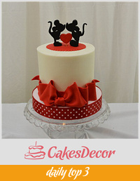 Mini and Mickey Wedding Cake