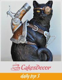 Trigger The Cat - Steam Cakes Steampunk Collaboration
