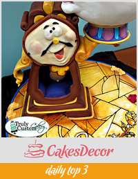 Beauty & The Beast Competition Cake