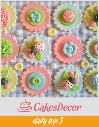 Soft Cupcake Toppers 