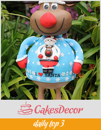 Hey it's Rudolf -  as Featured in the Celebrate issue of Sweet Magazine