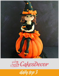 Little Witch Cake Topper