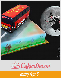 birthday cake for bus driver