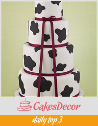 Cow Wedding Cake