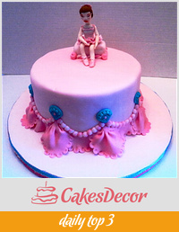 Ballerina Birthday Cake