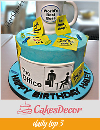 "The Office" Birthday Cake