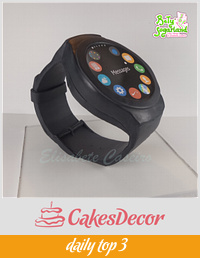 Smartwatch cake