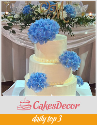 Creame wedding cake II.