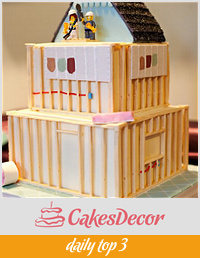 House Construction Cake