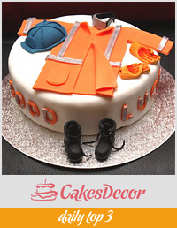 PPE (Construction Worker's Uniform) Cake