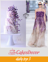 Couture Cakers Int'l. 2018 : "Wisteria Cake" 