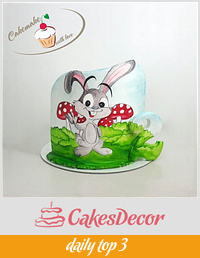 Rabbit cake
