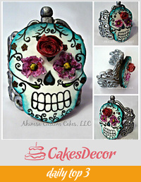 Cookie Skull Ring ~ Tickle My Bones Collaboration
