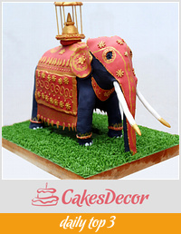 The Kandy Pageant Elephant - Submission for "Beautiful Sri Lanka"Collaboration