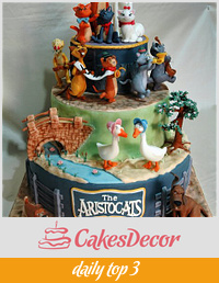 The Aristocats Cake