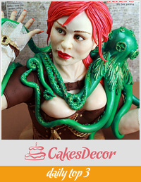 Miss Octopus - Steam Cakes Collaboration