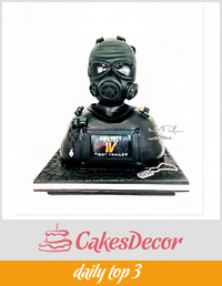 Call of duty carved cake
