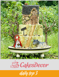 Little Red Riding Cap for Cake Central Magazine