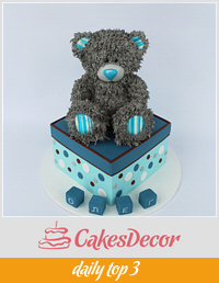 Teddy cake