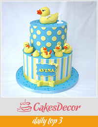 Five Little Ducks Cake!