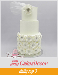 The White Wedding Cake