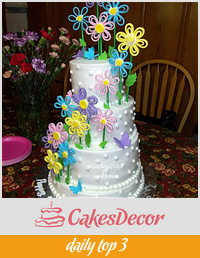 Breezy Blossoms ~ Brittany's 25th Birthday Cake