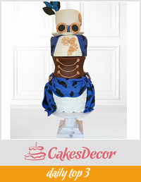 Couture Cakers International Collaboration-Steampunk Cake