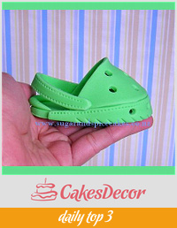 Baby Croc Shoe - with Tutorial!