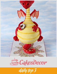 my dragon cake