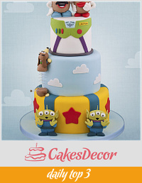 Toy Story Wedding Cake