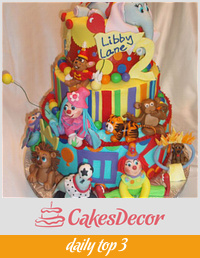 Libby Lane's Circus Cake