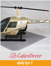 3D Sculpted Helicopter