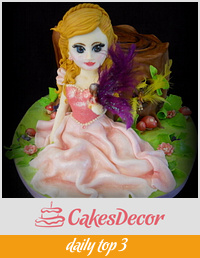 Princess & fairy cake