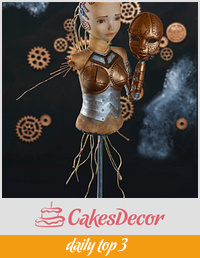 A steam cake - a steampunk Collaboration