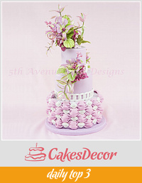 Mariposa Lily Cake 