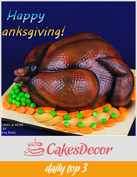 Happy Thanksgiving Cakes Decor Community!