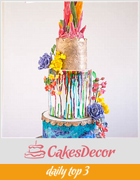 Color Splash Cake 
