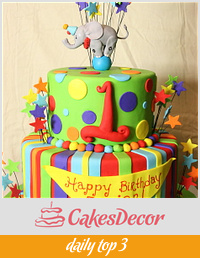 Elephant 1st Birthday