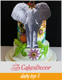 Celebration Cake - Elephant