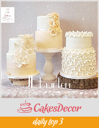 wedding cake trio