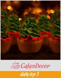 Easy Christmas Tree Cupcakes w/Skirts
