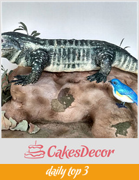  Lizard cake