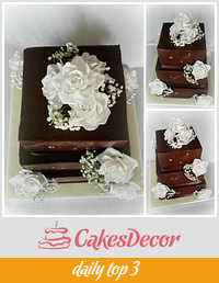 Sacher wedding cake