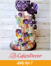 Caker Buddies Collaboration: The Violet Butterfly