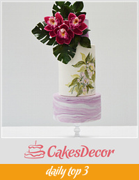 Ilustrated Cakes- Dulces Ilustrados collaboration- #MargaretMee inspired cake